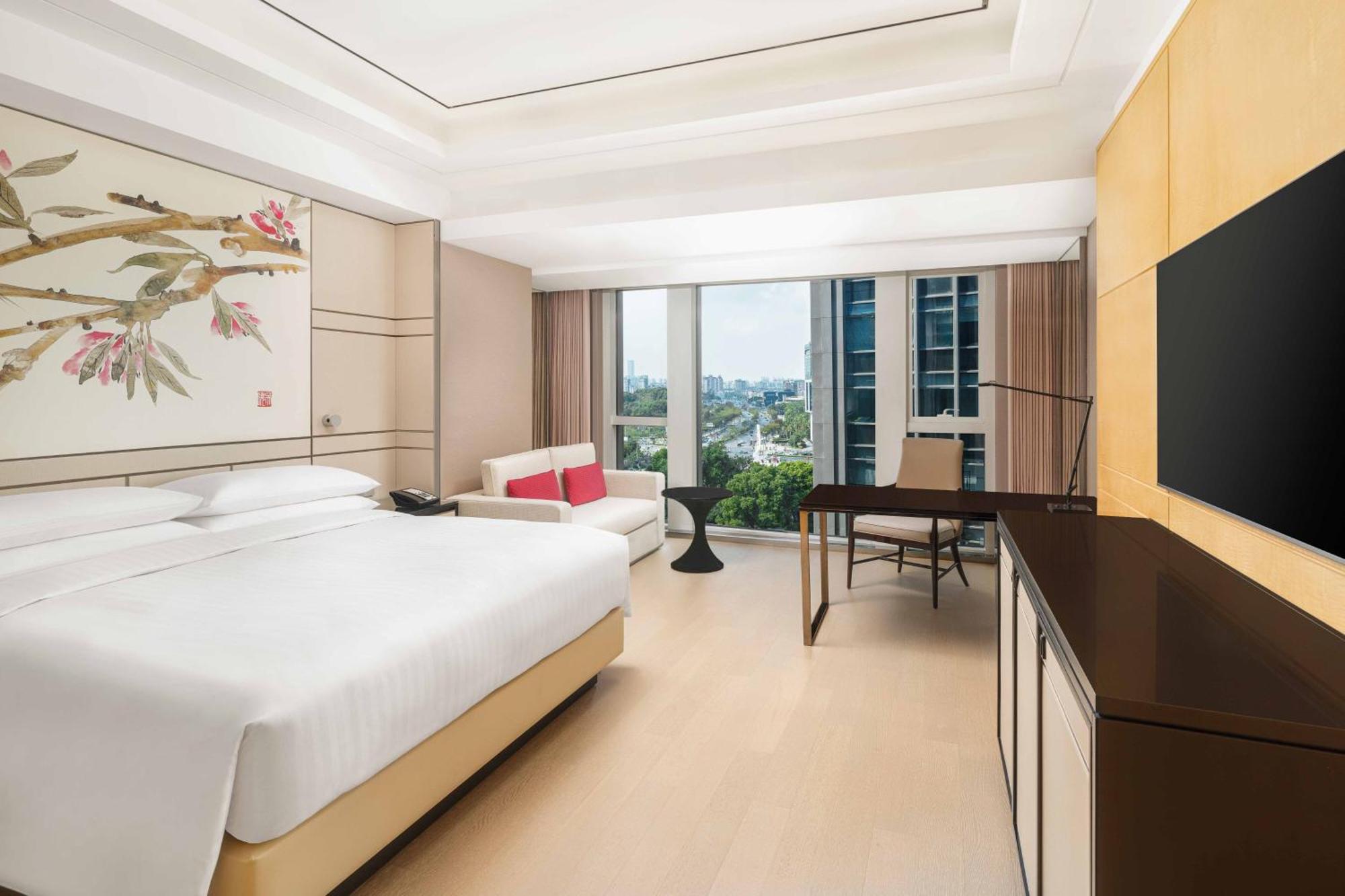Shanghai Marriott Hotel Parkview Exterior foto